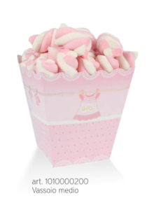 BOX PER MARSHMALLOW ROSA PZ.6