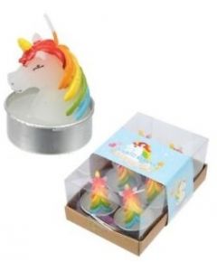 SET CANDELE UNICORNO PZ.6