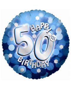 PALLONCINO MYLAR HAPPY 50TH BIRTHDAY
