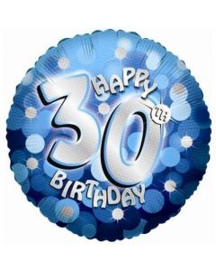 PALLONCINO MYLAR HAPPY 30TH BIRTHDAY