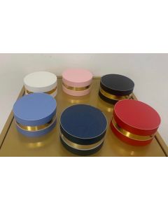 SCATOLINA TONDA PORTA CONFETTI 8cm