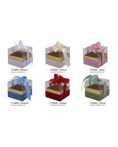 SCATOLINA PLEX IN VELLUTO 8x8x8CM