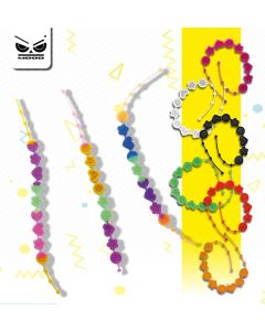 BRACCIALETTO SILICONE BOTTONI PZ.2