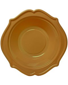 PIATTI FONDI FESTIVE COLLECTION ORO PZ.12