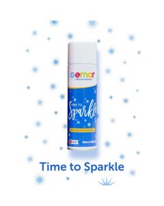 SPRAY LUCIDANTE CON GLITTER GEMAR TIME TO SPARKLE 500ML