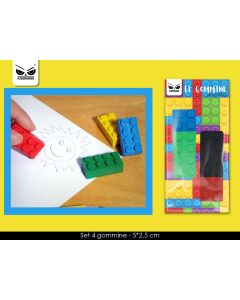 SET 4 GOMME MATTONCINI ST6242