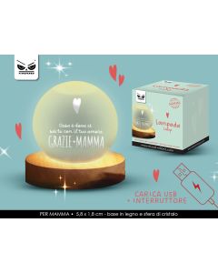 LAMPADA SFERA GRAZIE MAMMA ST7769