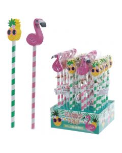 MATITA CON GOMMA FLAMINGO PINKS TROPICAL PZ.1