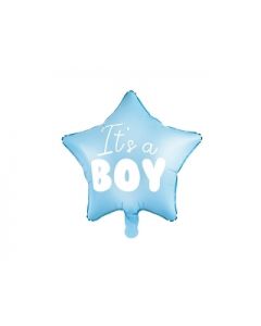 PALLONCINO MYLAR STELLA "IT'S A BOY"