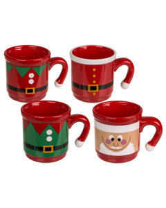 TAZZA ROSSO NATALIZIA 