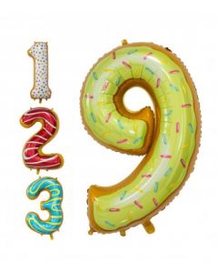 NUMERI MYLAR CANDY 86CM