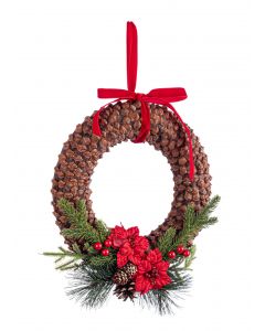 PENDAGLIO ILMY ROSSO D30cm   0970925