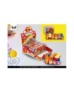 SET GOMMINE FASTFOOD 6pz