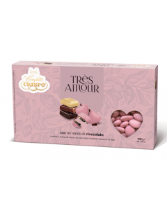 CONFETTI CRISPO TRÈS AMOUR ROSA 1KG