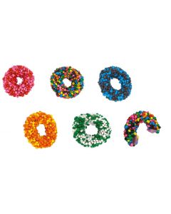 CARAMELLE GOMMOSE ANELLINI COLORATI 
