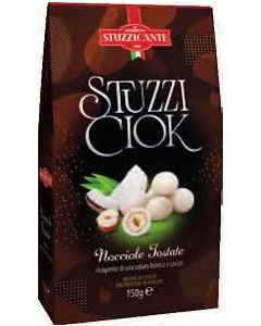 STUZZI CIOK NOCCIOLE TOSTATE AL COCCO 150GR