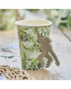 BICCHIERE MONKEY PARTY 8PZ