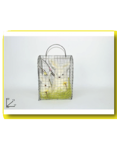 CONIGLIETTI IN GABBIA