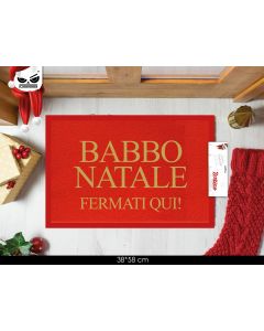 ZERBINO BABBO NATALE FERMATI QUI!