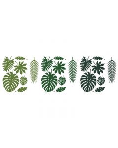 FOGLIE TROPICALI DECORATIVE PZ.21