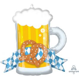 Dolce Fiesta PALLONCINO MYLAR SUPERSHAPE BOCCALE BIRRA OKTOBERFEST