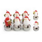 CANDELE TEA LIGHT BABBO NATALE PZ.6