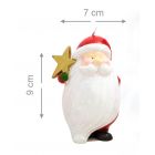 CANDELA SAGOMATA BABBO NATALE