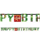 FESTONE HAPPY BIRTHDAY MINECRAFT