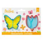 SET TAGLIAPASTA FARFALLA E FIORE