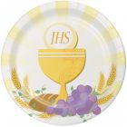 PIATTO PRIMA  COMUNIONE 22CM.