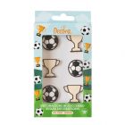 DECORAZIONI IN ZUCCHERO TEMA CALCIO PZ.6