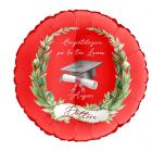 PALLONCINO MYLAR 18" LAUREA AUGURI DOTTORE