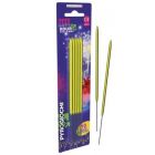 STELLINE GIALLE SCINTILLANTI PZ.10