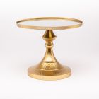 ALZATINA ROMBI ORO 21X21X17cm.