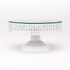 ALZATINA IN FERRO CON FASCIA BIANCO 25X25X13cm.