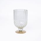 AMPOLLA IN VETRO VERDE  11X15CM 