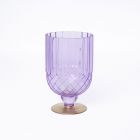 AMPOLLA IN VETRO Viola 11X15CM