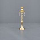 GOLD CANDELIERE SFERE 1 FIAMMA MEDIO