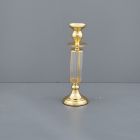 GOLD CANDELIERE CILINDRO 1 FIAMMA MEDIO