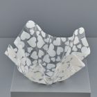 COPPA IN PET FAZZOLETTO CUORI BIANCHI GRANDE