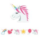 FESTONE KIT MAXI UNICORNI