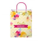 SHOPPER MUSICALE TANTI AUGURI FLOWERS 15-062