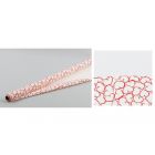 ROTOLO DI ORGANZA DECORATIVA CUORI LV