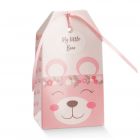 SCATOLINA TAG ORSETTO ROSA 5,5x3,5x10cm  PZ.10  17044C