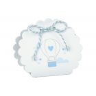 SCATOLINA BORSA BALLOON AZZURRO 5,8x4x8,5cm  PZ.10  17811C