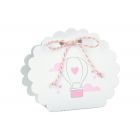 SCATOLINA BORSA BALLOON ROSA 5,8 x 4 x 8,5cm  PZ.10