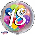 PALLONCINO MYLAR 18TH BALLOONS