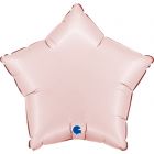 STELLA MYLAR 18" SATIN PASTEL PINK