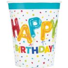 BICCHIERI HAPPY BALLOON BIRTHDAY PZ.8
