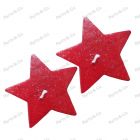 CANDELA STELLA ROSSE GLITTER PZ.2